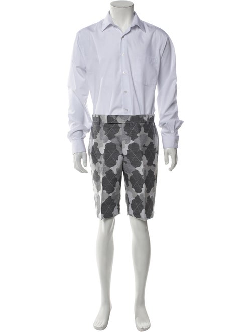 Thom Browne Wool Camouflage Print Two-Piece Blazer