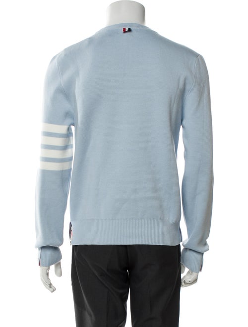 Thom Browne Striped Crew Neck Sweatshirt