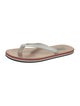Thom Browne Leather Flip Flops