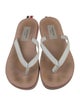Thom Browne Leather Flip Flops