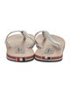 Thom Browne Leather Flip Flops