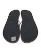 Thom Browne Leather Flip Flops