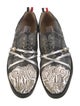 Thom Browne Tweed Printed Oxfords