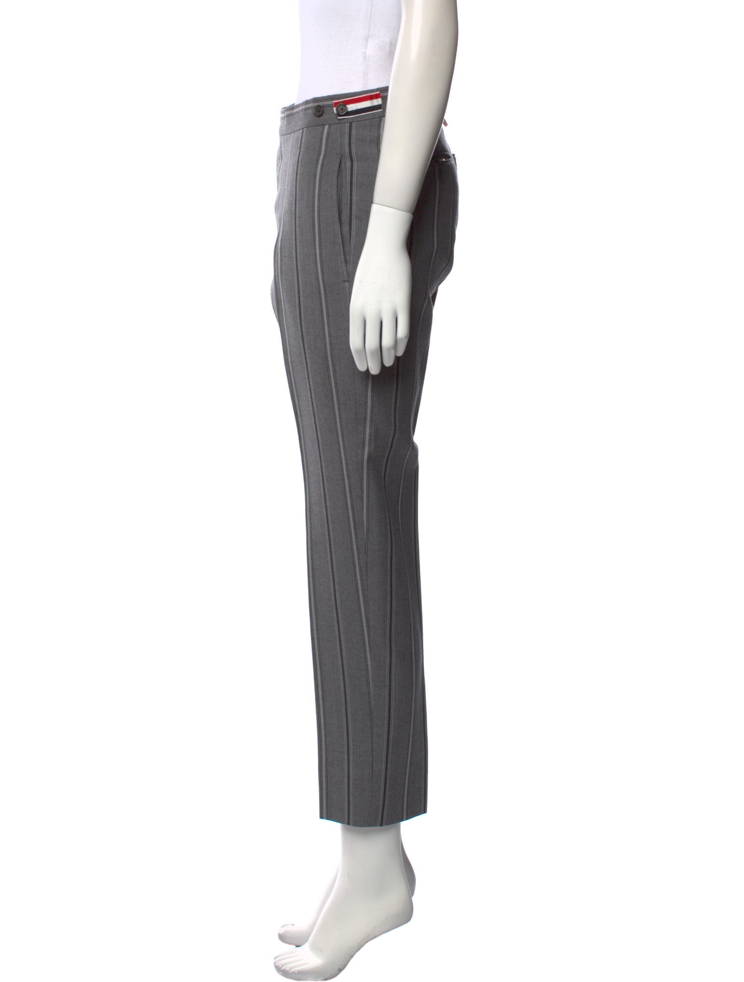Thom Browne Wool Straight Leg Pants