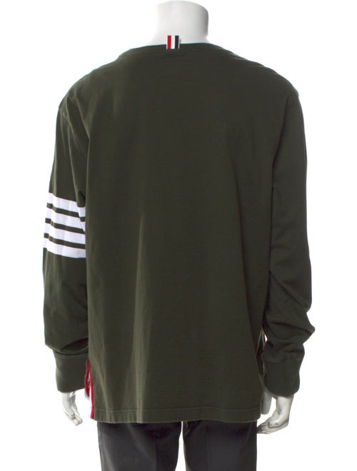Thom Browne 4-Bar Crew Neck Sweatshirt