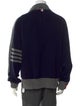 Thom Browne 4-Bar Wool Polo Sweater