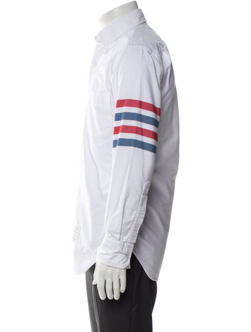 Thom Browne Graphic Print Long Sleeve Dress Shirt