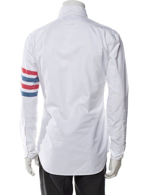 Thom Browne Graphic Print Long Sleeve Dress Shirt