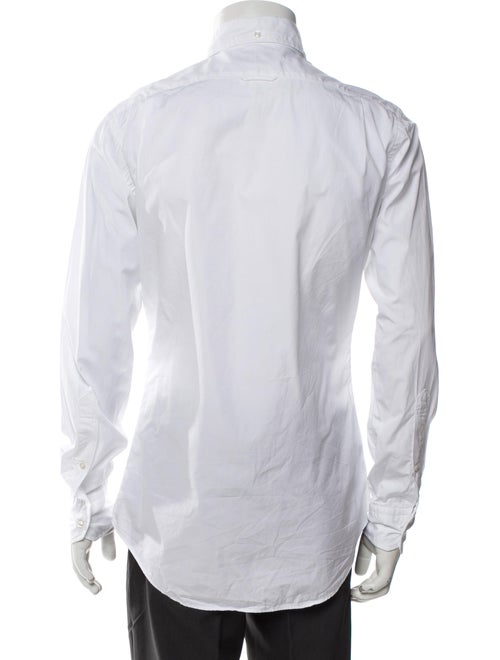 Thom Browne Graphic Print Long Sleeve Dress Shirt