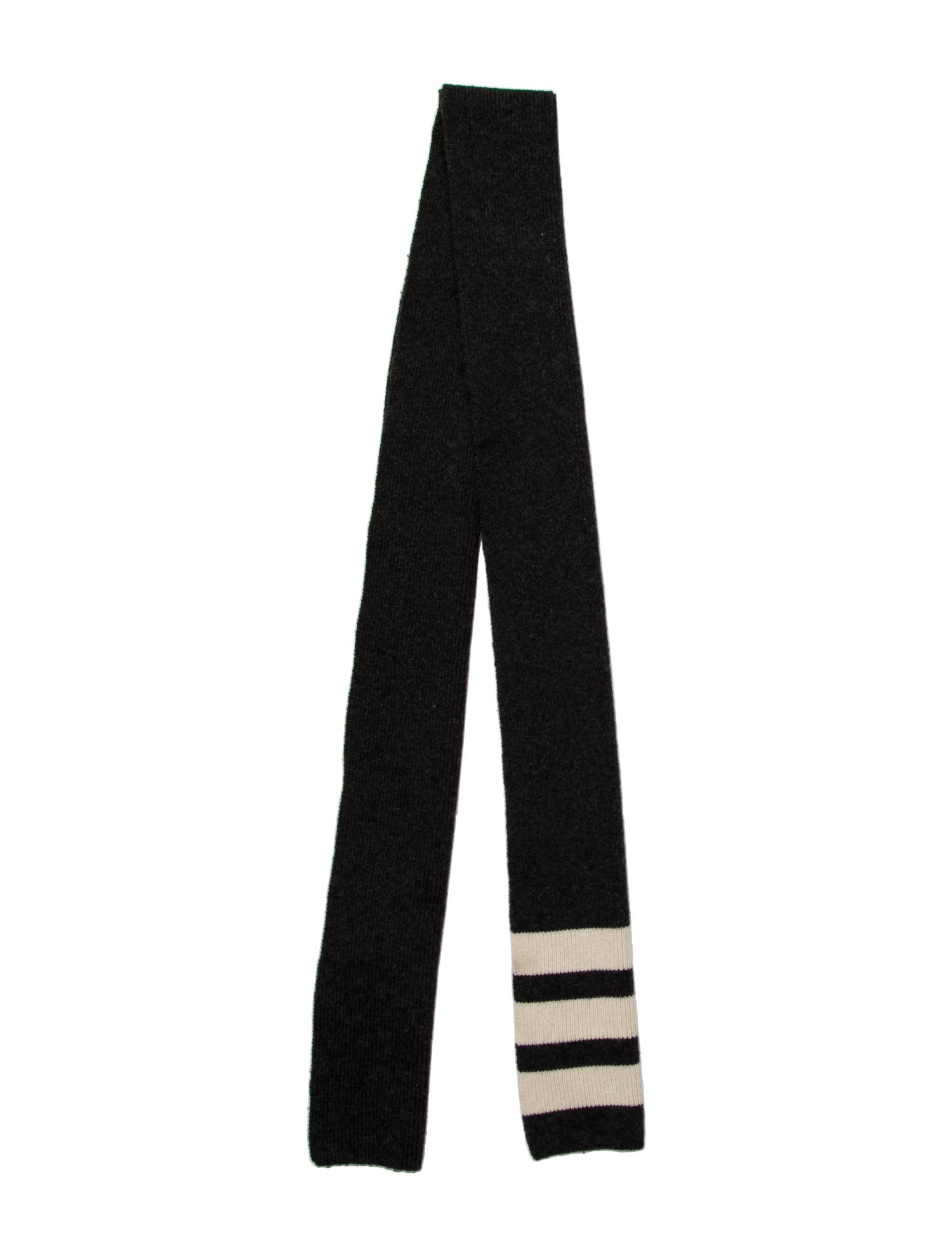 Thom Browne 'Pursuit of Happiness' Striped Harness Striped Scarf