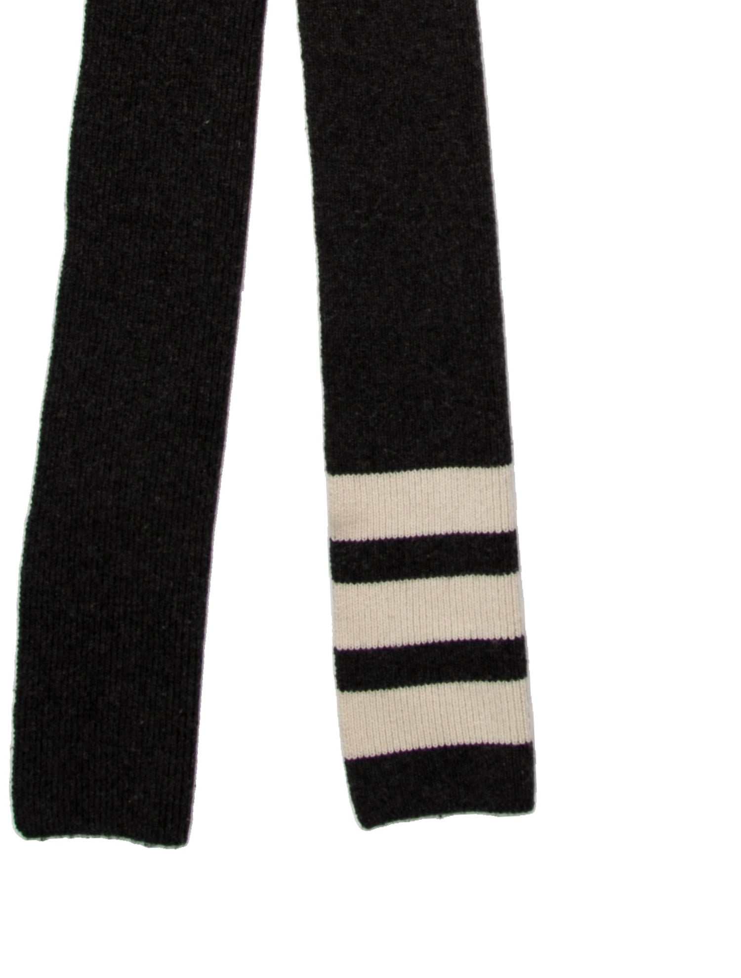 Thom Browne 'Pursuit of Happiness' Striped Harness Striped Scarf