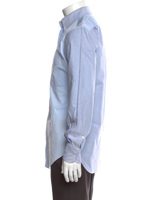 Thom Browne Striped Long Sleeve Dress Shirt