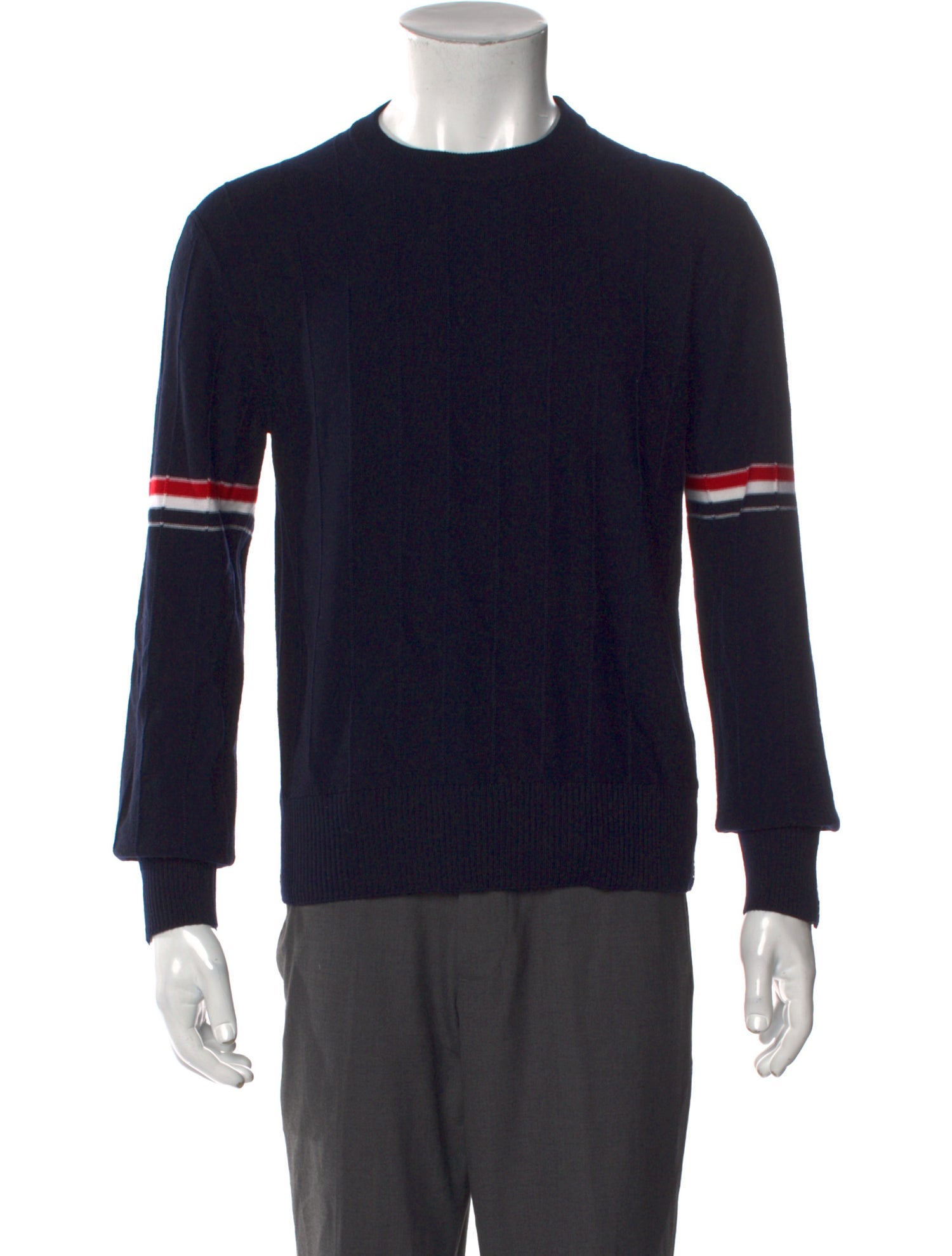 Thom Browne Virgin Wool Striped Pullover w/ Tags