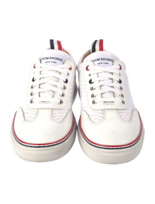 Thom Browne Leather Striped Sneakers