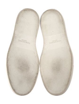 Thom Browne Leather Striped Sneakers