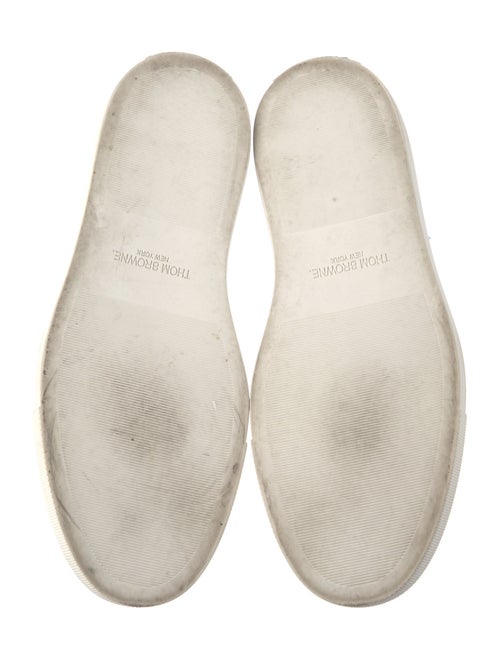 Thom Browne Leather Striped Sneakers