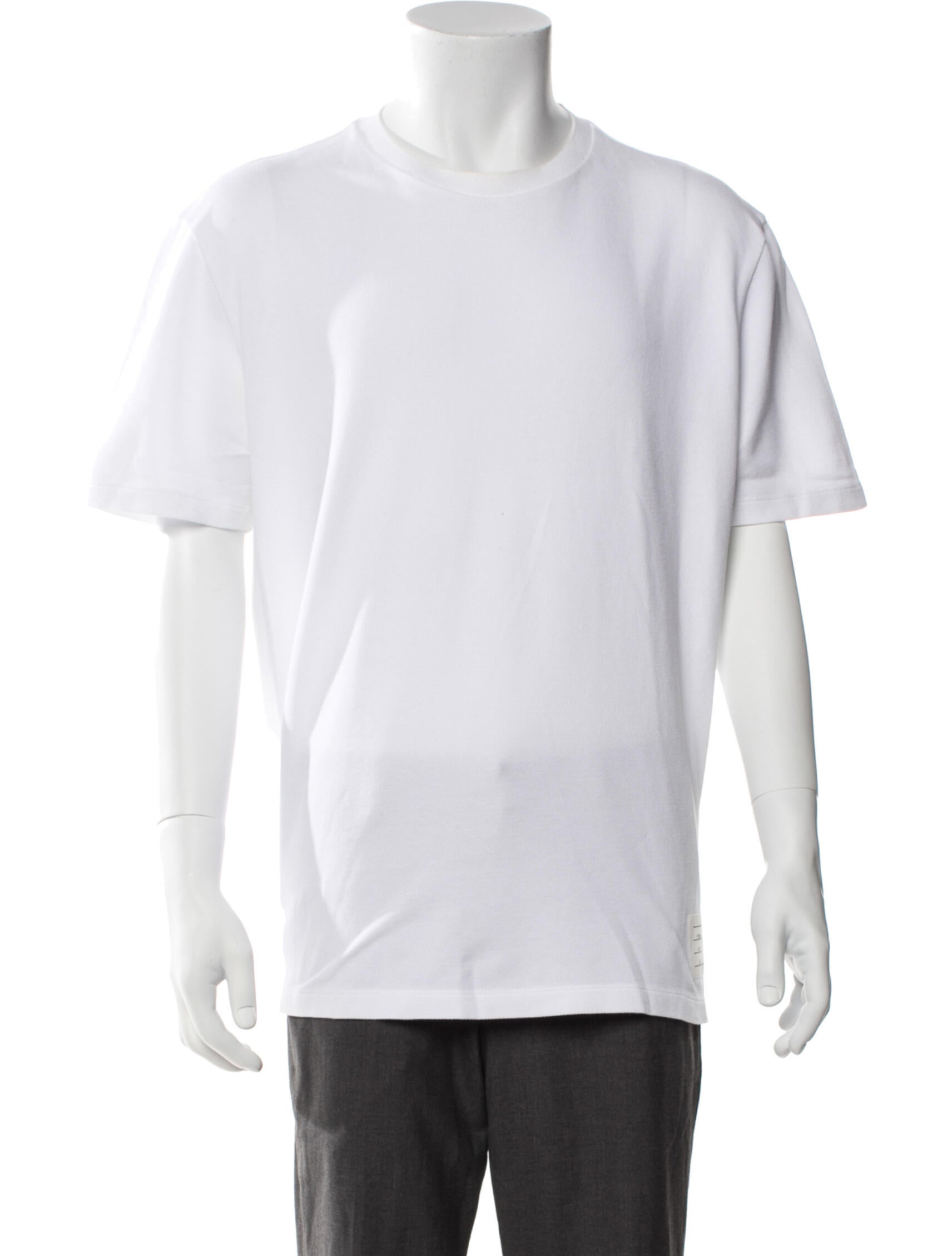 Thom Browne 4 Bar Striped Crew Neck T-Shirt