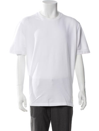 Thom Browne 4 Bar Striped Crew Neck T-Shirt