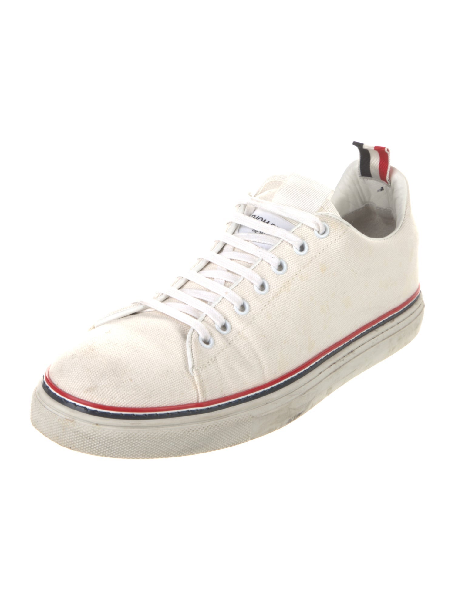 Thom Browne Canvas Printed Sneakers