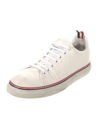Thom Browne Canvas Printed Sneakers