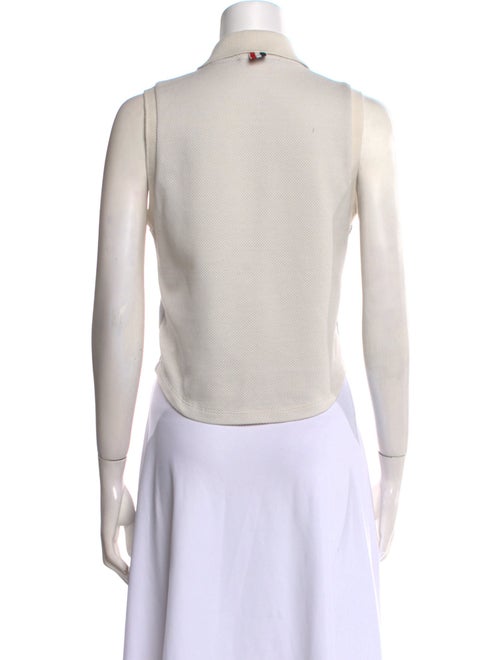 Thom Browne Fun Mix Sleeveless Crop Top