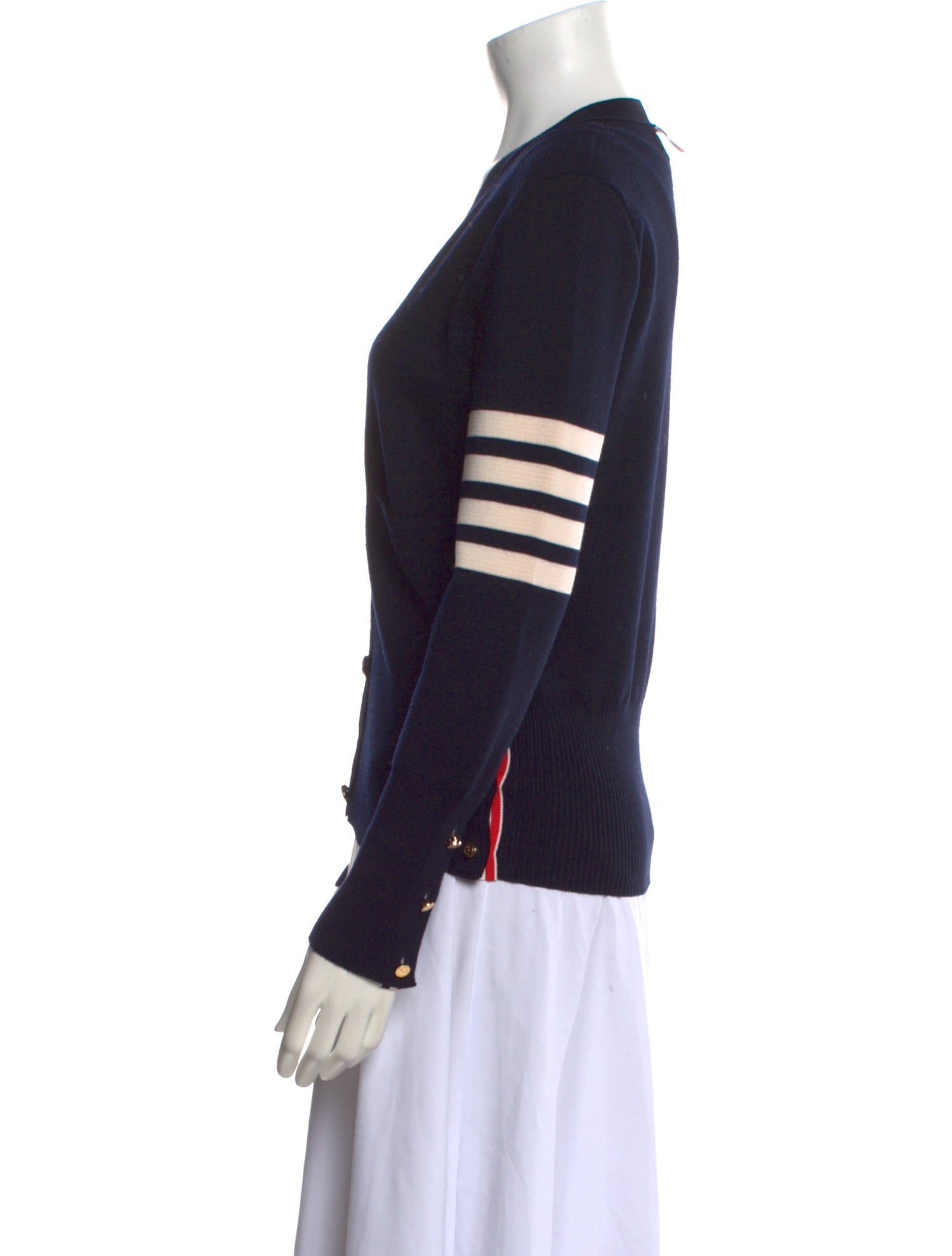 Thom Browne 4-Bar Wool Sweater