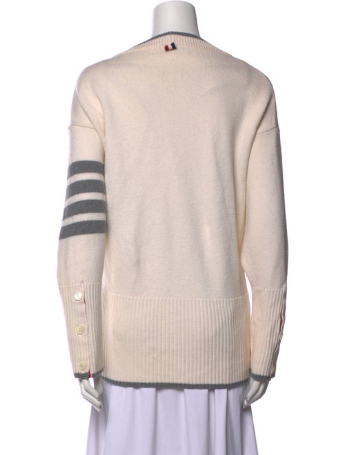 Thom Browne 4 Bar Stripe Wool Sweater