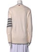 Thom Browne 4 Bar Stripe Wool Sweater