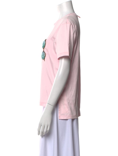 Thom Browne Trompe L'oeil Sunglasses Crew Neck T-Shirt