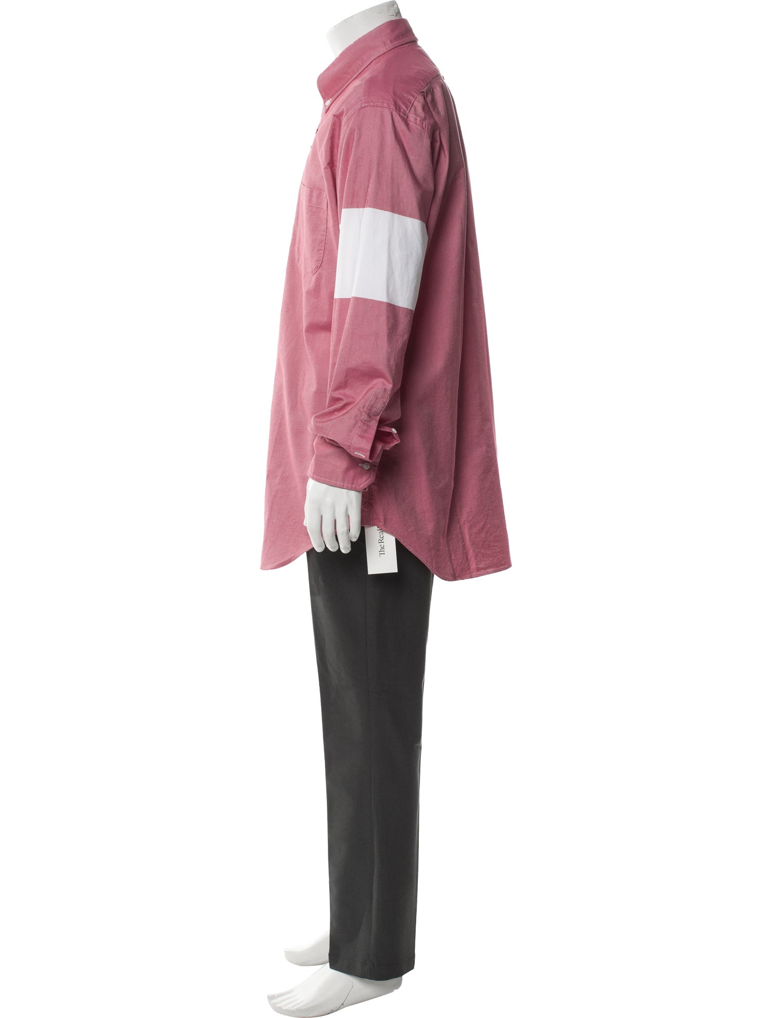 Thom Browne Oxford Long Sleeve Tuxedo Shirt