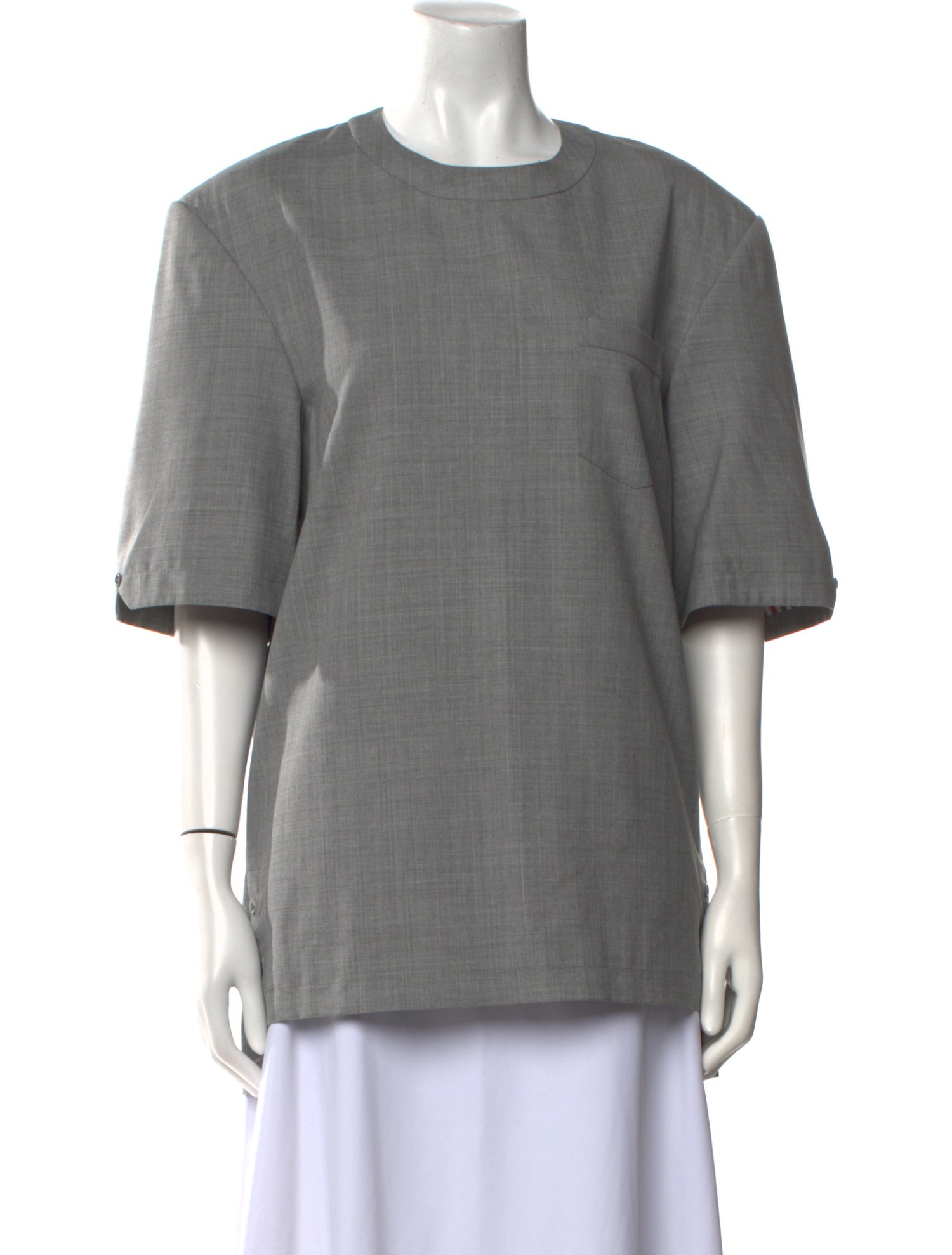 Thom Browne Crew Neck Short Sleeve T-Shirt