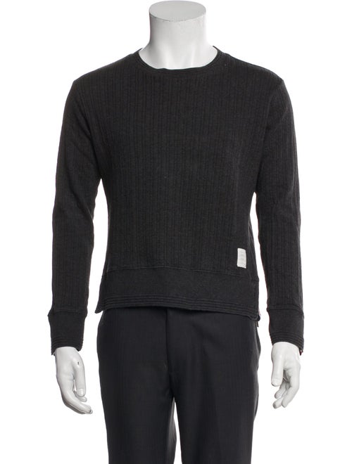 Thom Browne Crew Neck Long Sleeve Pullover