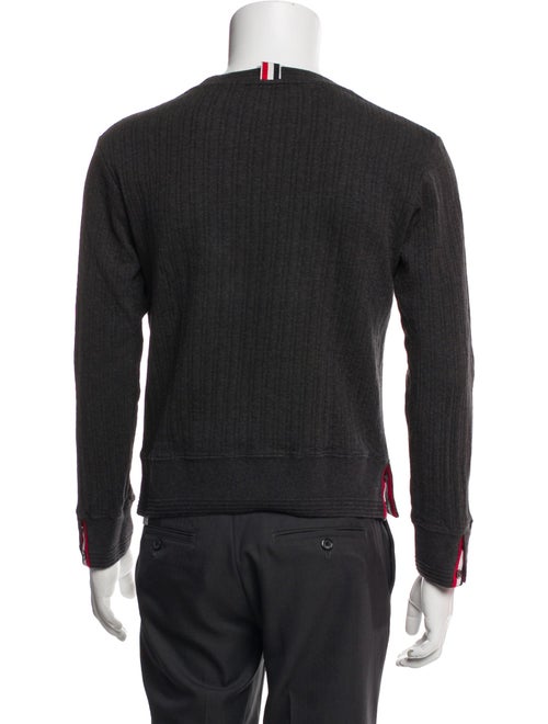Thom Browne Crew Neck Long Sleeve Pullover