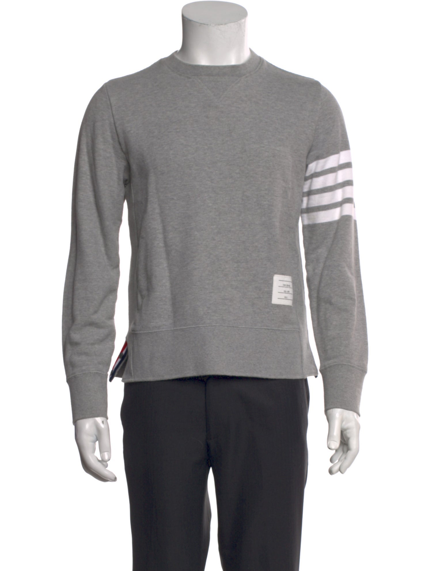 Thom Browne 4 Bar Stripe Striped Sweatshirt