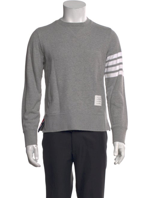Thom Browne 4 Bar Stripe Striped Sweatshirt