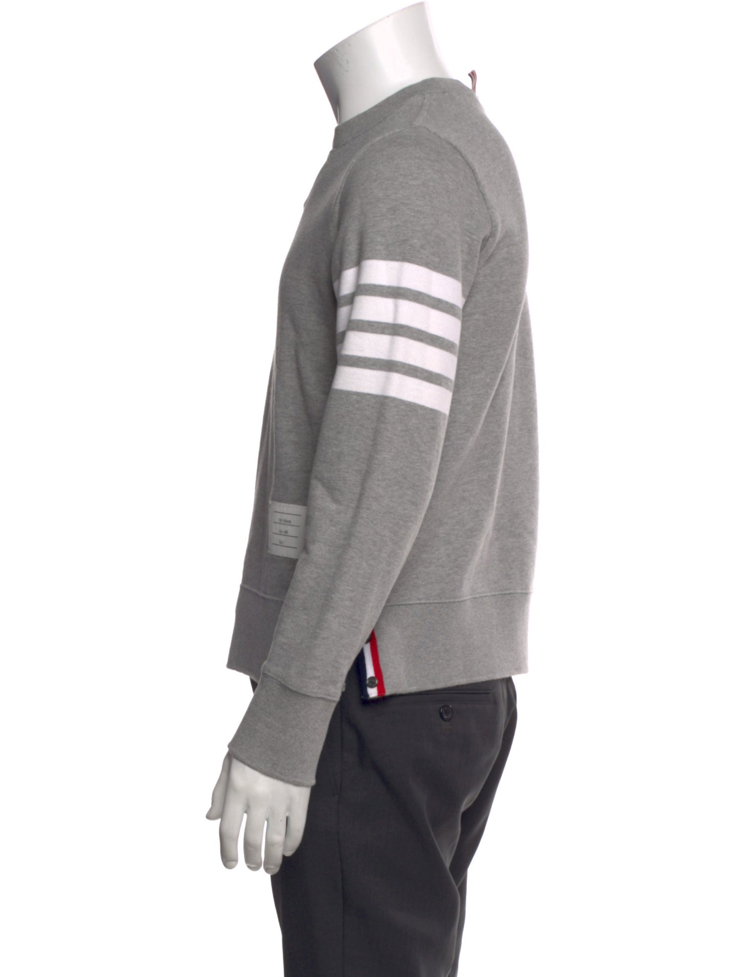 Thom Browne 4 Bar Stripe Striped Sweatshirt