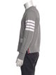 Thom Browne 4 Bar Stripe Striped Sweatshirt
