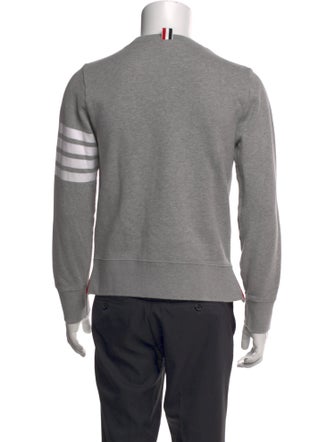 Thom Browne 4 Bar Stripe Striped Sweatshirt