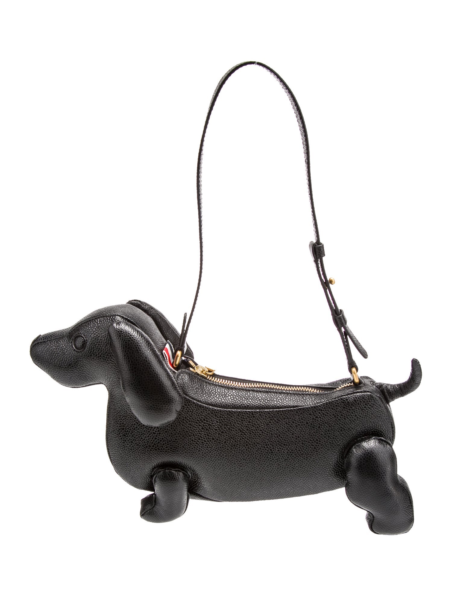 Thom Browne Leather Shoulder Bag