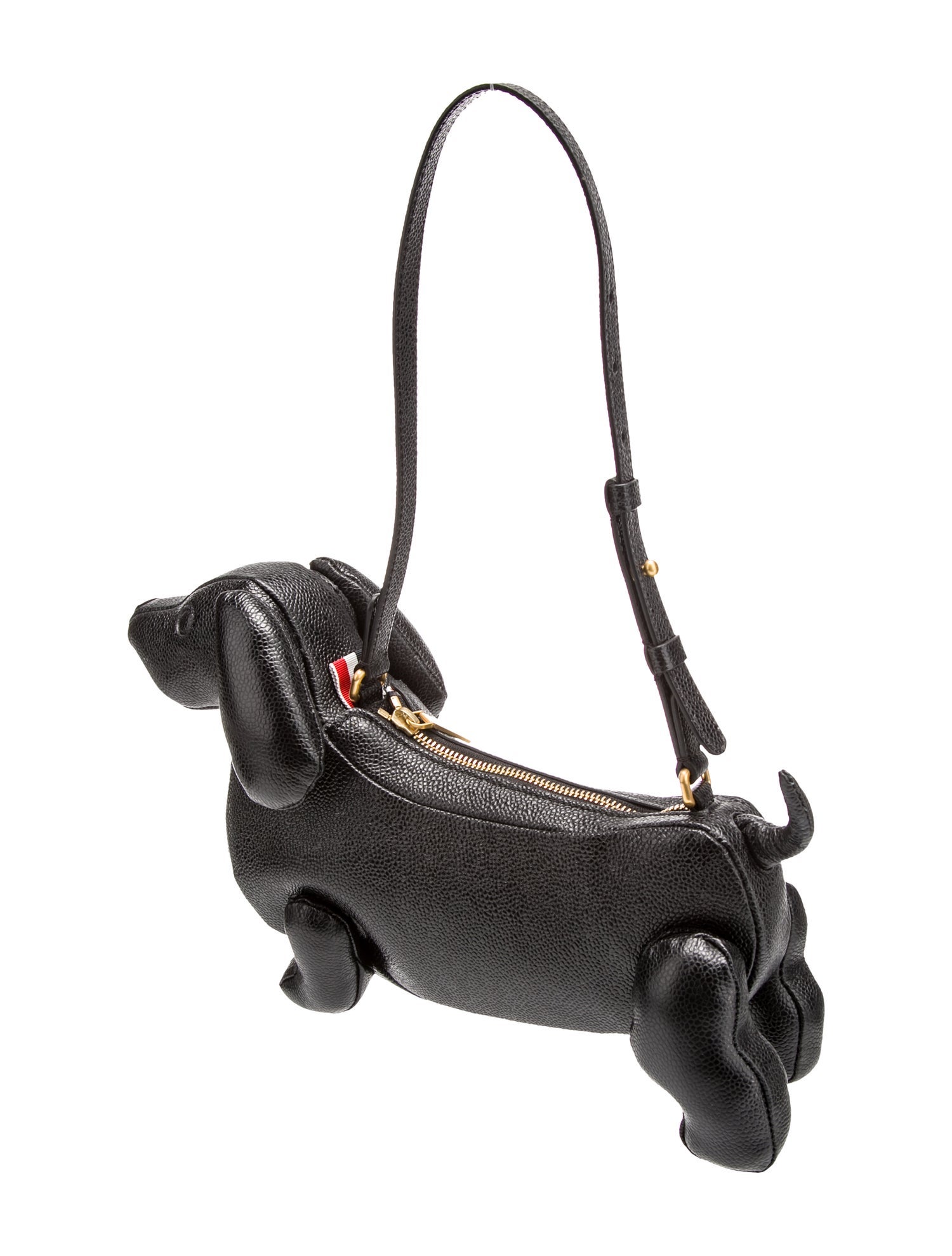 Thom Browne Leather Shoulder Bag