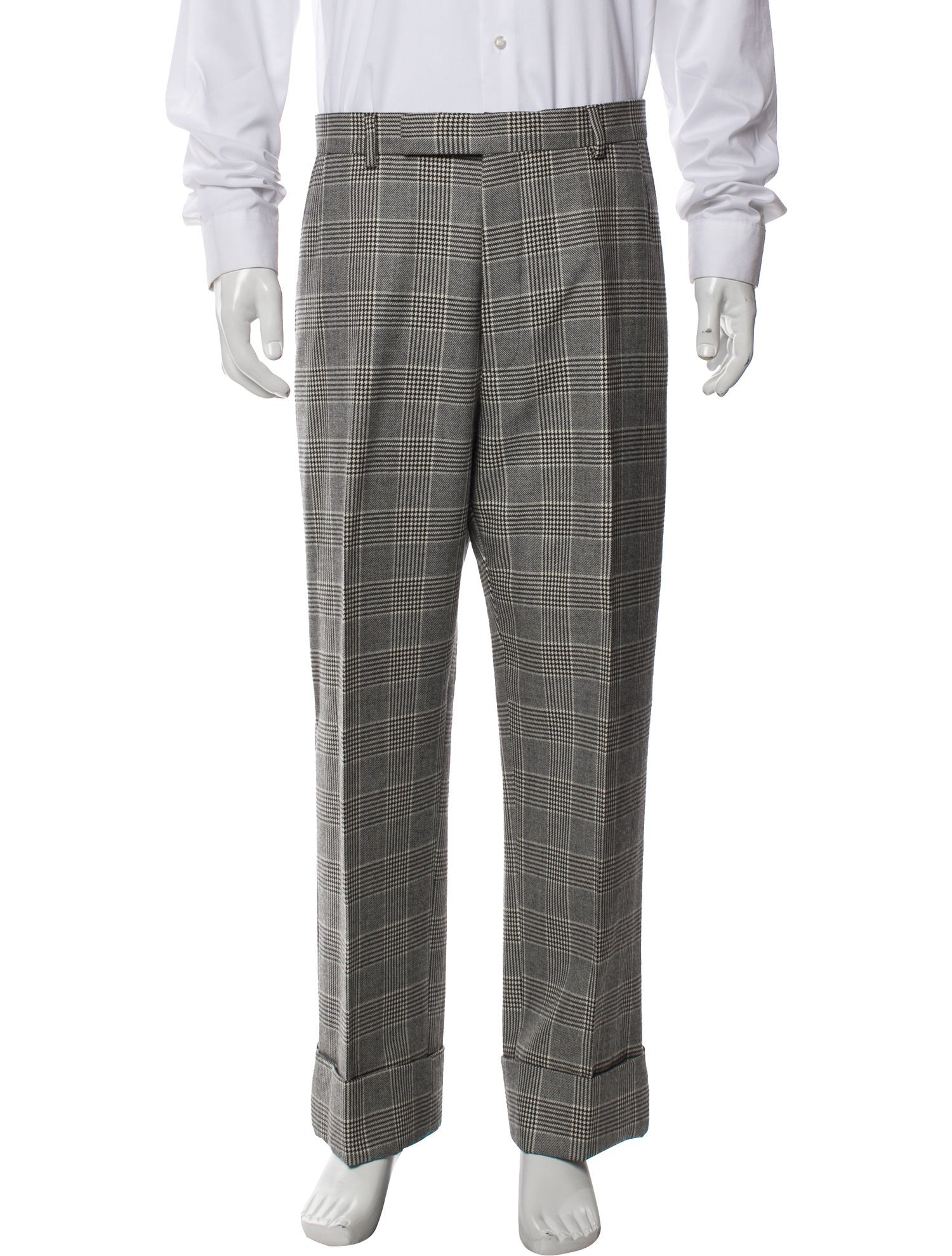 Thom Browne Check Plaid Pants