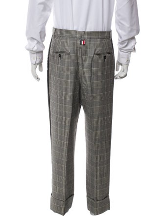 Thom Browne Check Plaid Pants
