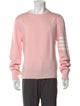 Thom Browne 4-Bar Pullover Crew Neck Pullover