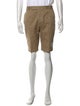 Thom Browne Khaki Flat Front Shorts