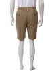 Thom Browne Khaki Flat Front Shorts