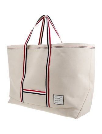 Thom Browne Canvas Oversize Tool Tote