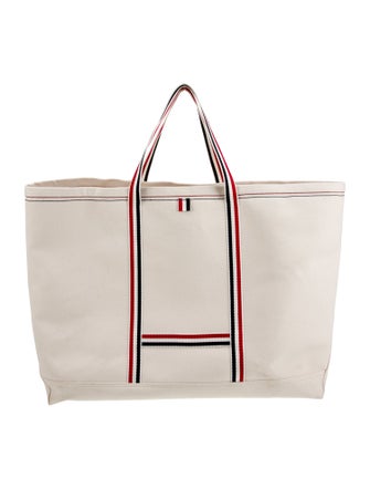 Thom Browne Canvas Oversize Tool Tote