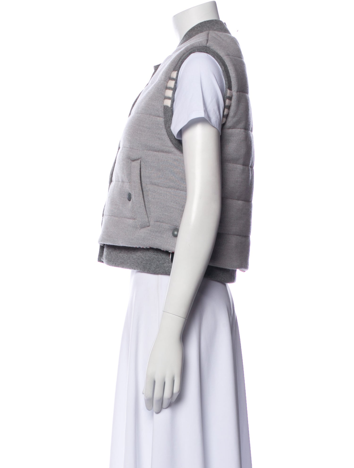Thom Browne Virgin Wool Vest