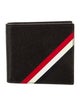 Thom Browne Leather Printed Compact Wallet