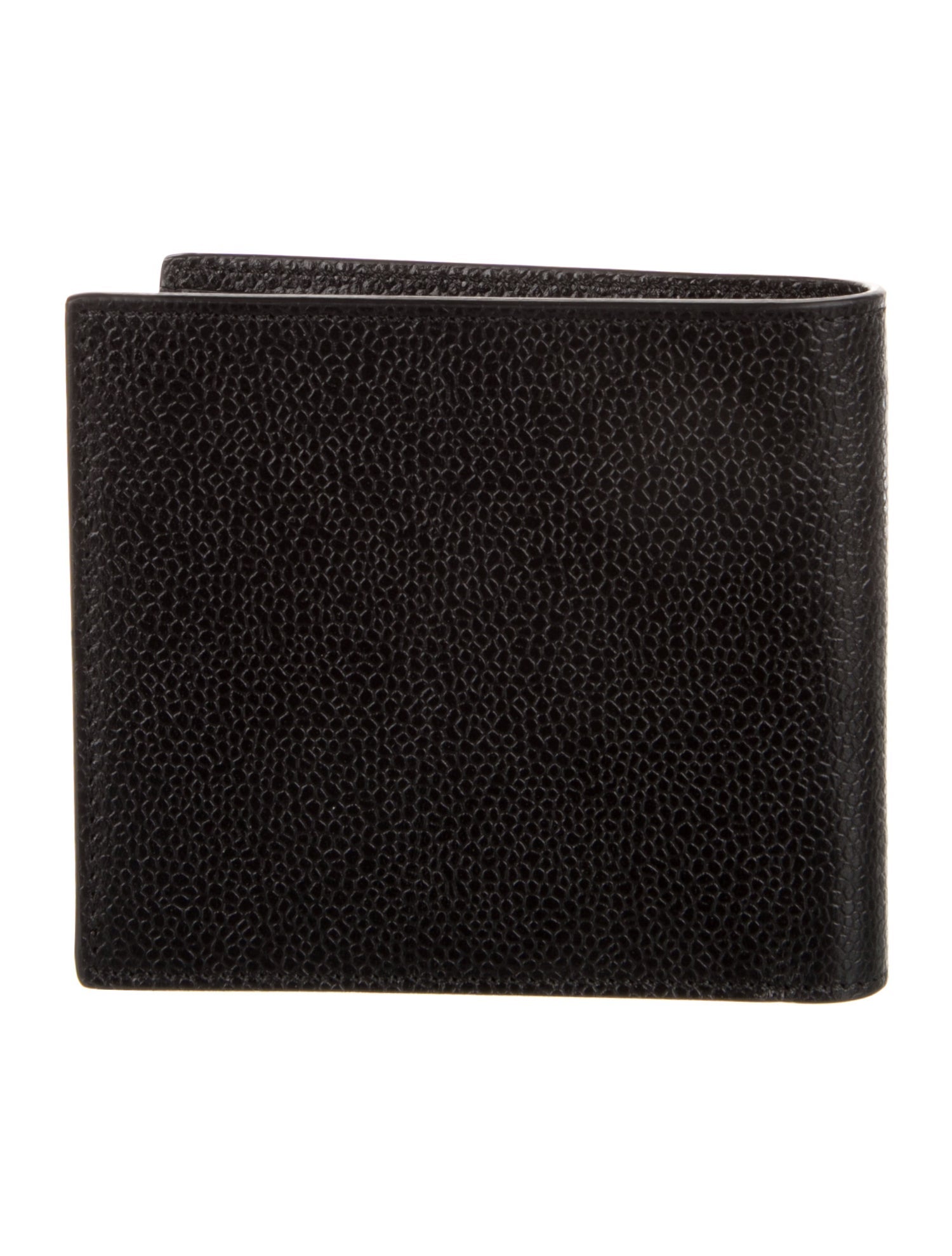 Thom Browne Leather Printed Compact Wallet